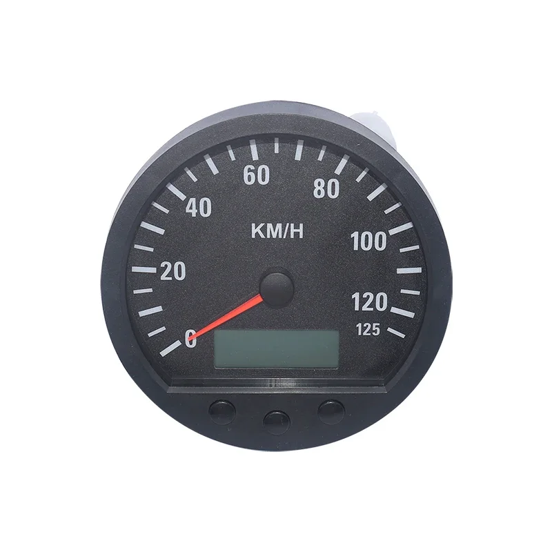 140mm Electronic for CANBUS Speedometer with odometer and trip odometer in LCD display for Trucks/ Electronics Vehicles TD140ATC