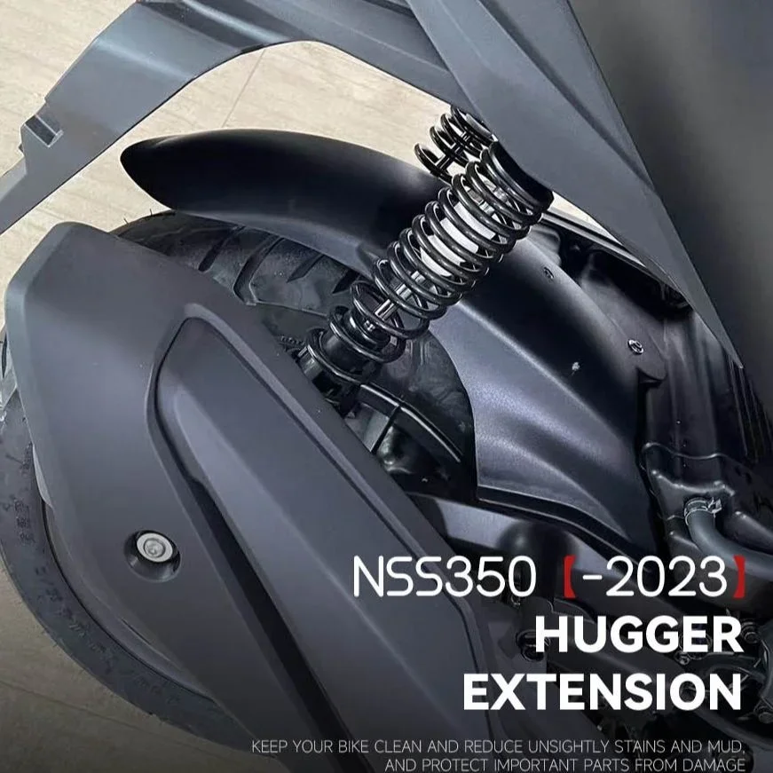 For Honda NSS350 NSS 350 NEW Motorcycle Accessories Rear Wheel Extended Fender Splash Protector Rear Tire Extension Mudguard