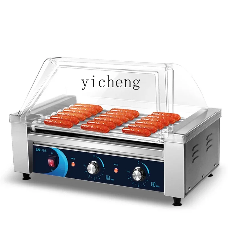 Roast Sausage Machine Commercial Automatic Sausage Hotdog Maker Mini Small Unitc28