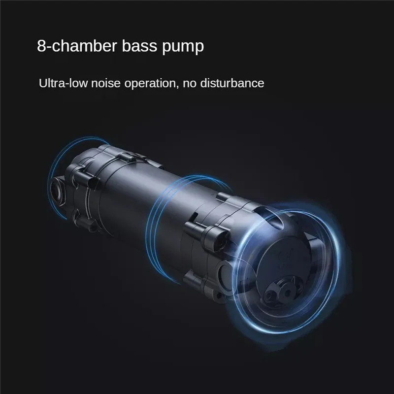 Purificador de agua de 1200G, 3,2 l/Min, gran flujo, filtro de filtración de ósmosis inversa Dual RO con grifo, pantalla TDS, aplicación Mijia