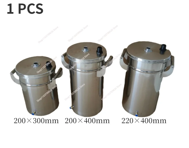 Stainless steel fluidized hopper, powder coater, electrostatic spraying machine powder barrel