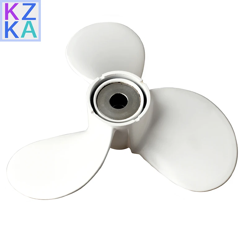 

Boat Propeller 11 1/2x12 For Yamaha Outboard Motor 40HP Aluminum Pin Drive Spline 676-45943-62-EL Engine Part Factory direct