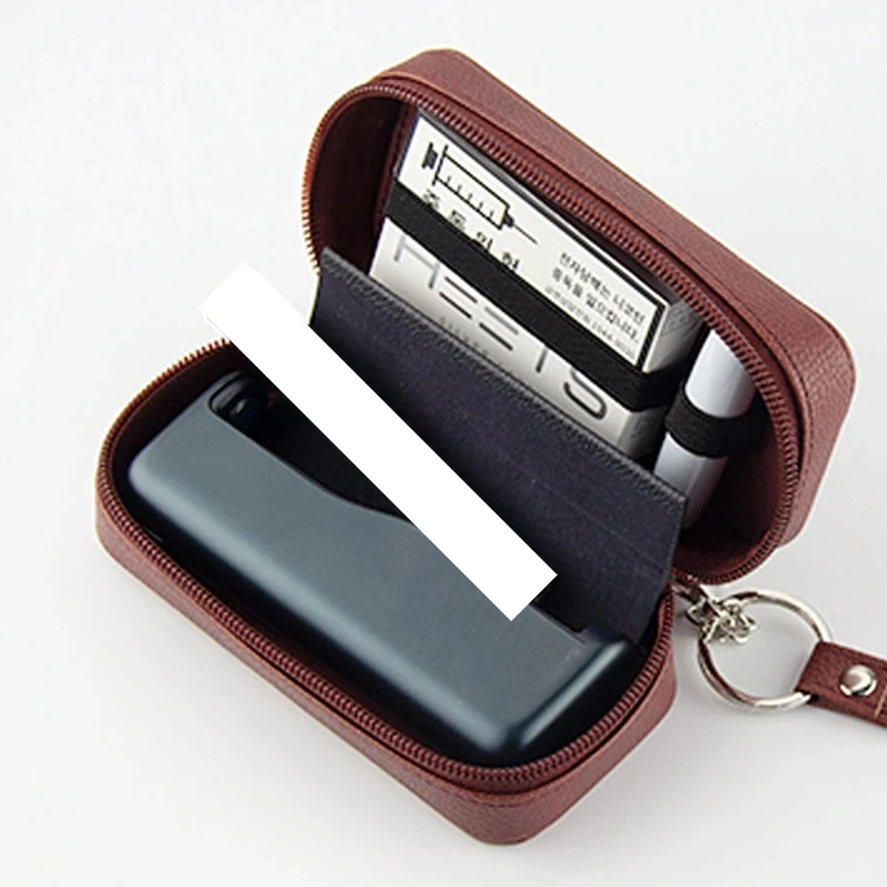 Image of Universal Storage Tasche für IQOS 3,0/3 Duo Fall Handtasche Beutel Halter PU Leder Abdeckung für IQOS Iluma Prime