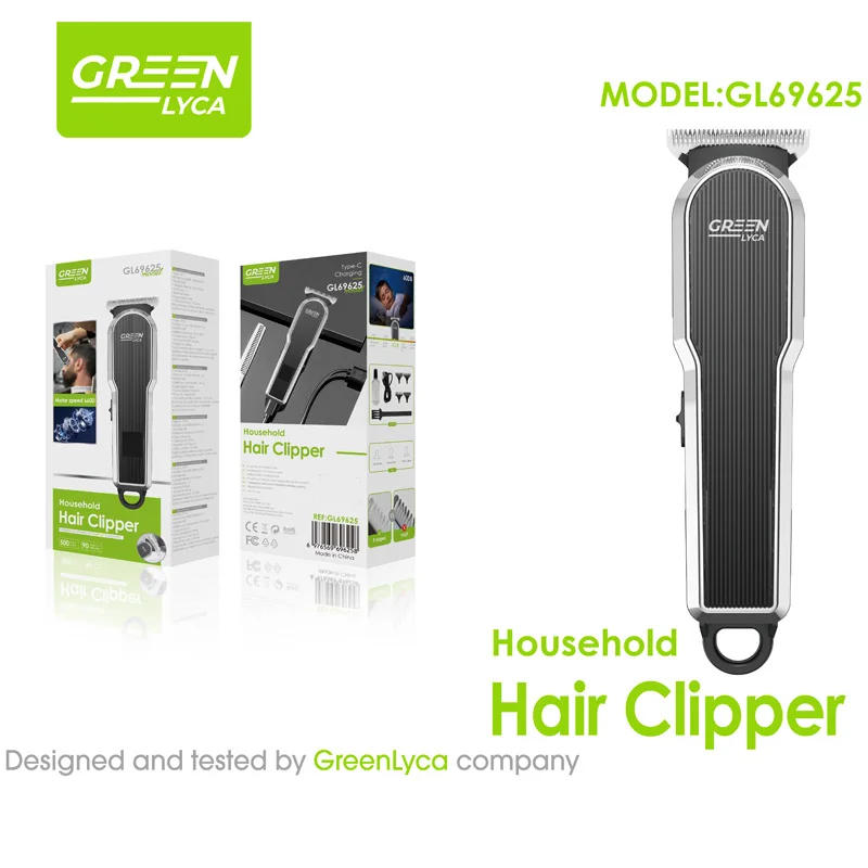 GREENLYCA GL69625 Professional Hairdresser's Clipper with LED Display; Salon Hair Trimmer; Electric