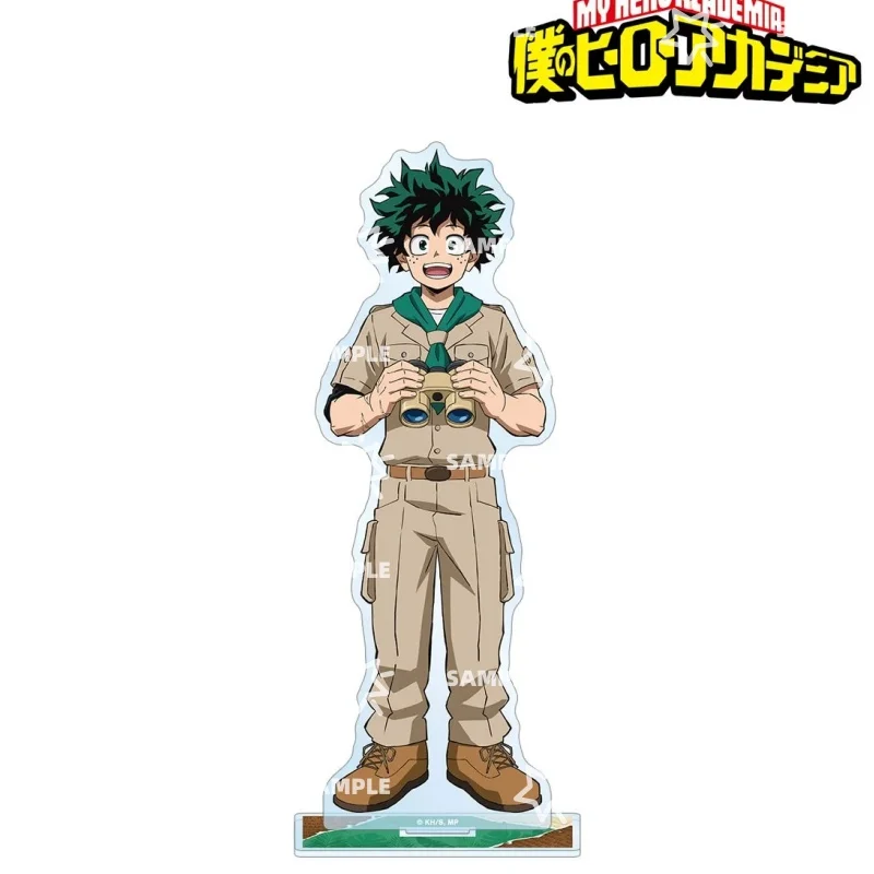 Popular Anime My Hero Academia Character Acrylic Stand Model Midoriya Katsuki Cosplay Doll Anime Figure keychain Toy For Gift