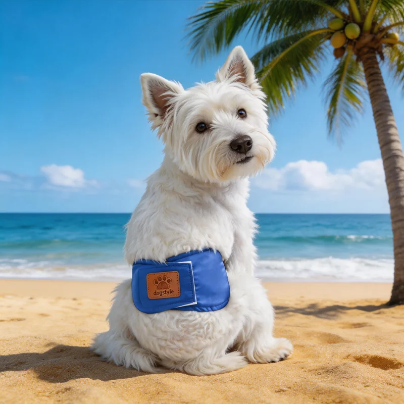 Reusable Breathable Male Dog Underwear Manners Belt Puppy Training Supplies Pet Cleaning Products for Puppies Small, Medium Dog - view 4