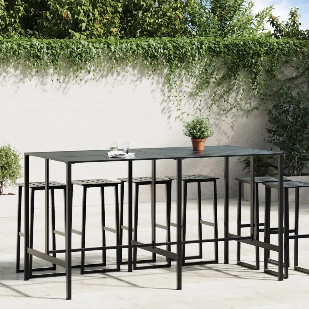 

Bar Table Black Powder-coated steel Large Durable Bar Table