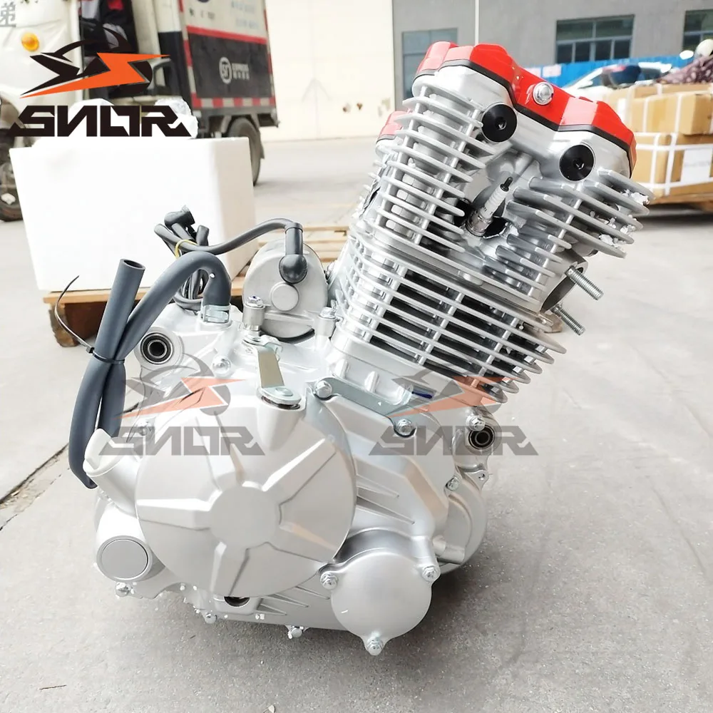 Good Quality Cylinder Head 4 Valve Balance Shaft Motorcycle Engine Air Cooling Engine NB300-F