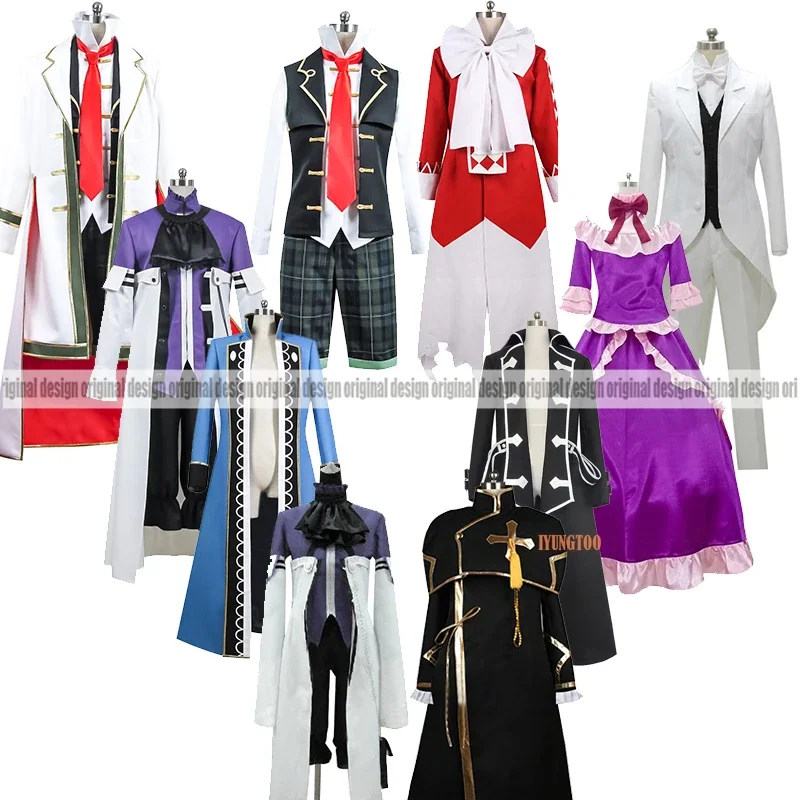 

Pandora Hearts Oz Vessalius Jack Vessalius Oscar Vessalius Clothing Cosplay Costume,Customized Accepted