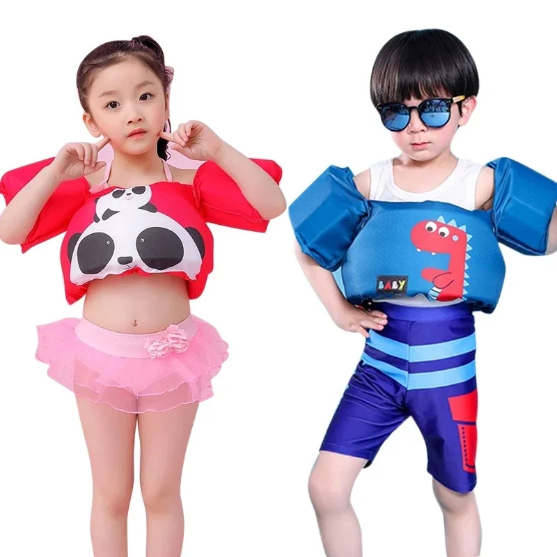 Baby Float Arm Sleeve Floating Ring Safe Life Jacket Buoyancy Vest Kid Swimming Armband Swim Foam Pool Toys Life Vest 물놀이 튜브