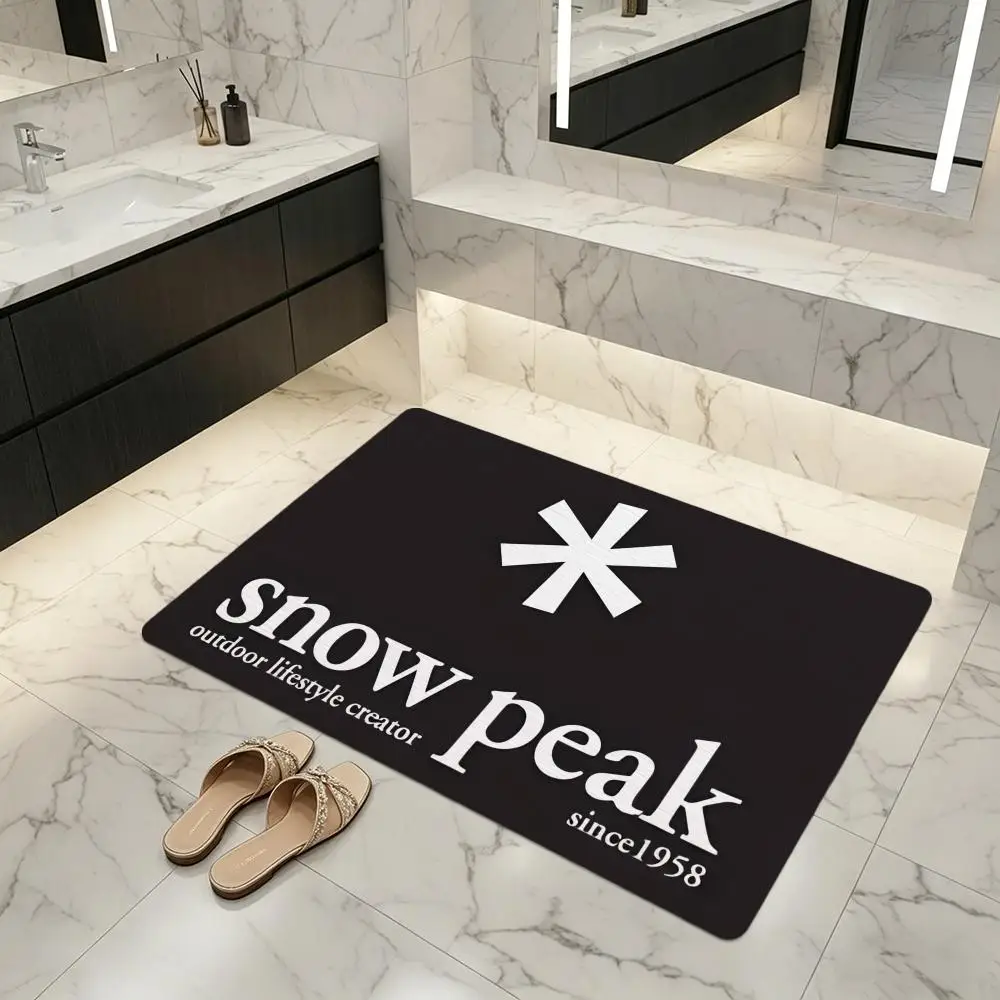 Floor Mat Diatomite Bath Mat, Quick Dry, Absorbent, Multi-Scene Mat Camping Product Brand S-Snow P-Peak