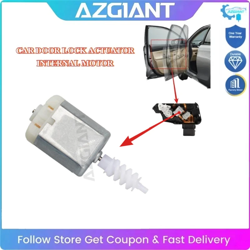 AZGIANT Car Door Lock Motor Central Locking Motor FC-280 For Geely Emgrand EC71 EC7-RV Interior Replacement Parts