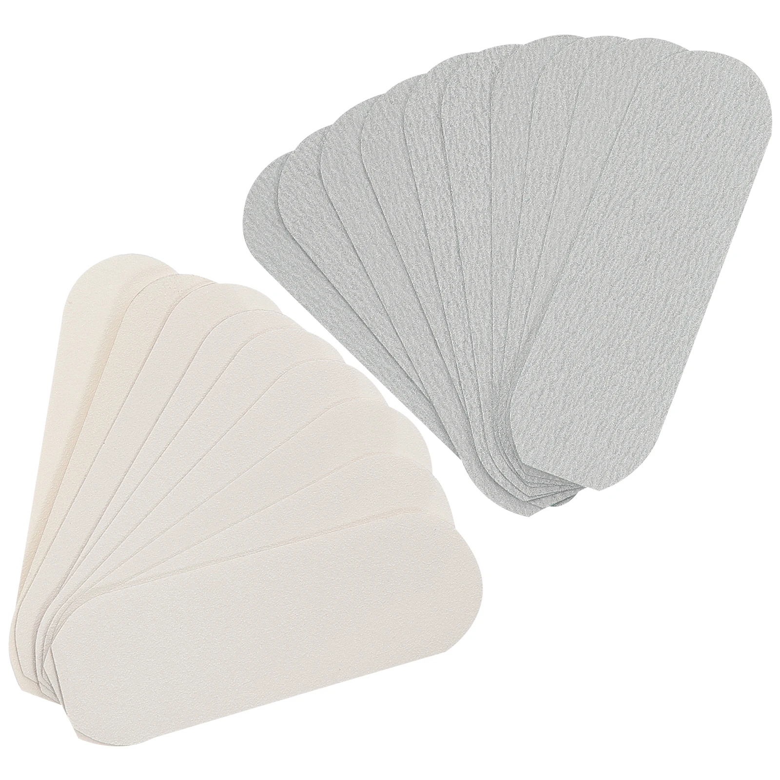 

20 Pcs Foot File Sandpaper Replacement Stickers for Dry Calloused Skin Heel Pedicure Tool Refills Nail Care Supplies