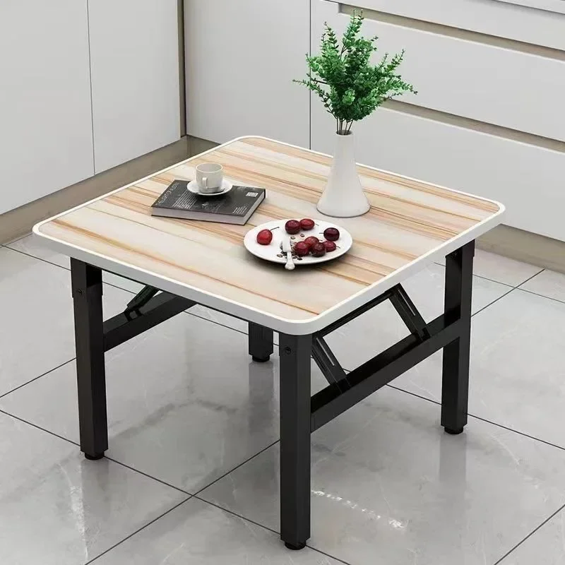 

Fashion Folding Table Short Square Eating Table Household