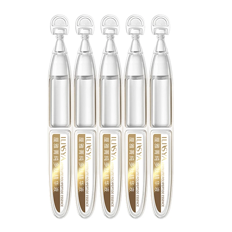 

5 PCS Ilisya Hyaluronic Acid Polypeptide Disposable Face Serum Shrink Pores Nicotinamide Moisturizing Wrinkle