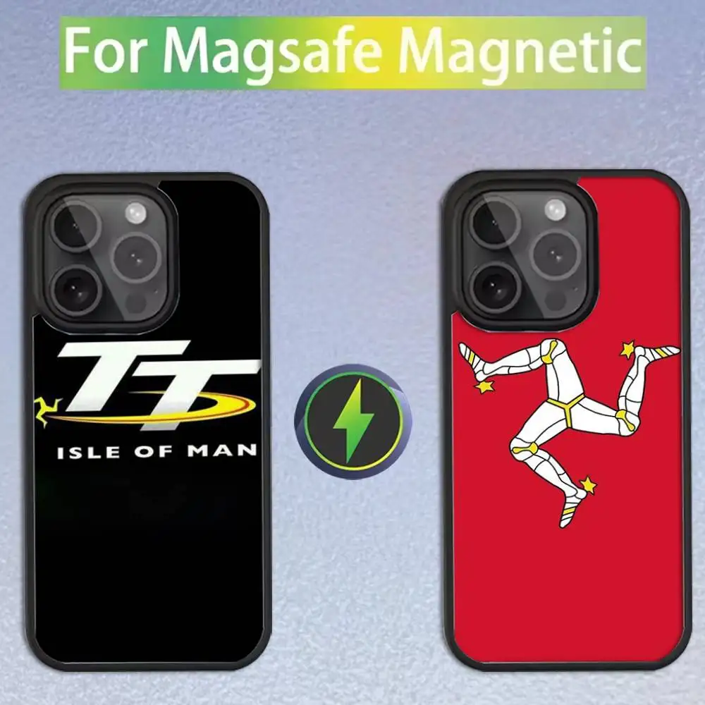 

Isle of Man Coat of Arms Phone Case For iPhone 16,15,14,13,12,11,Pro,Max,Plus,Mini,SE Magsafe Magnetic Wireless Charging