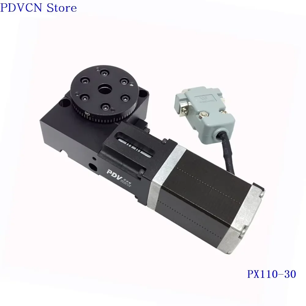 

PDV PX110-30 Motorized Rotation Stage, Electric Rotary Stage, Electric Rotating Platform, precision rotary desk