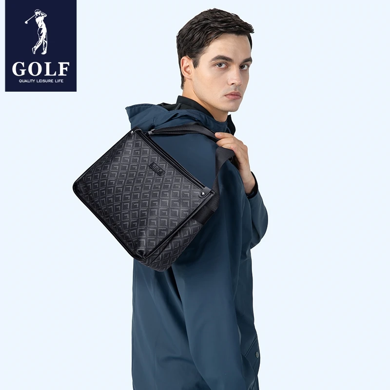 GOLF2023 New Postman Bag for Men\'s New Casual Simple Shoulder Bag ins Trendy Brand Crossbody Bag for Men