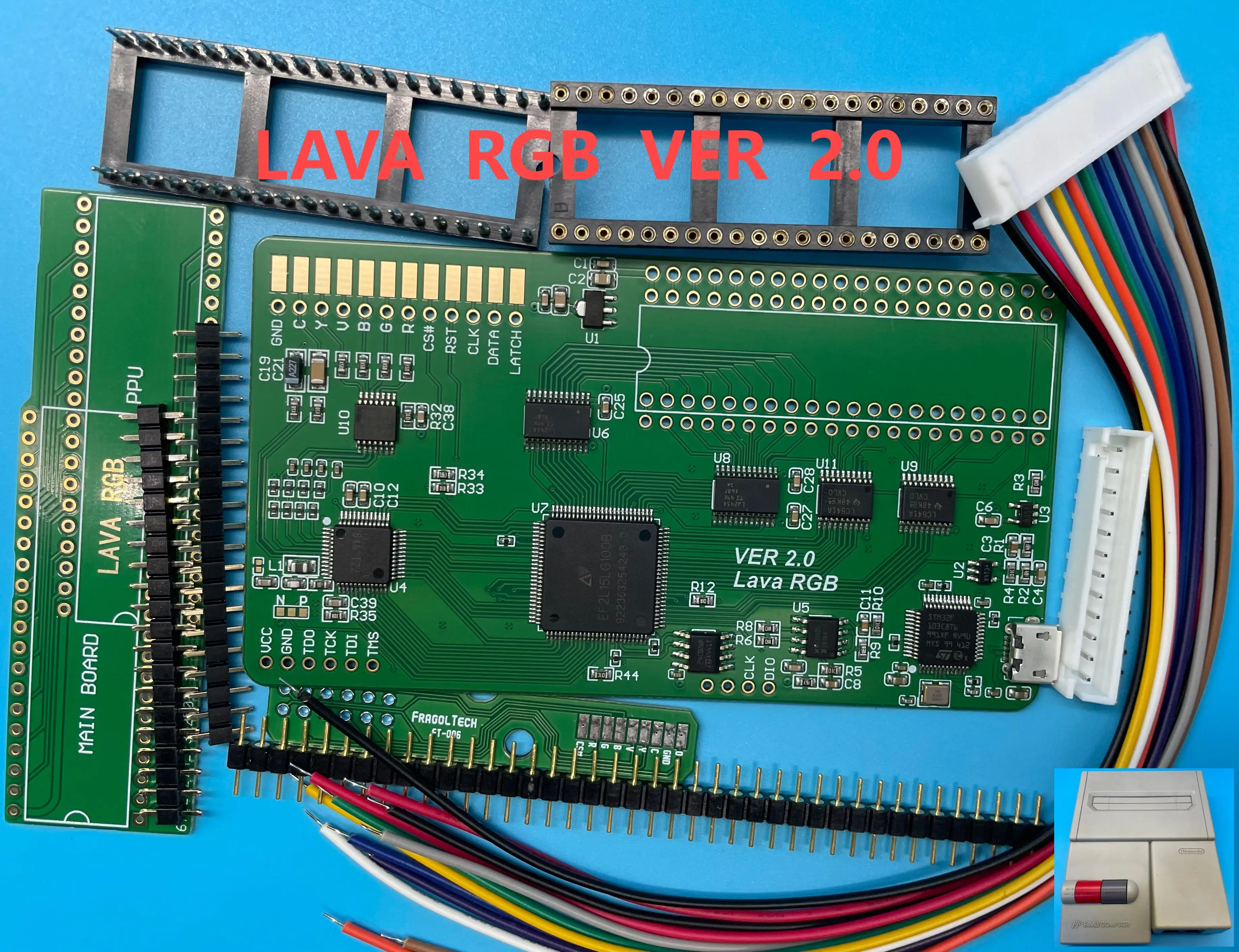 RGBFC RGB FC nesrgb Famicom AV Famicom RGB LAVA RGB VER 2.0 #4