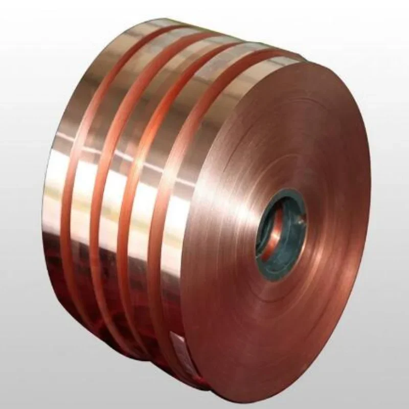 5m/10m Thickness: 0.2mm Width: 20mm Pure T2 Copper Cu Metal Sheet copper belt copper strap