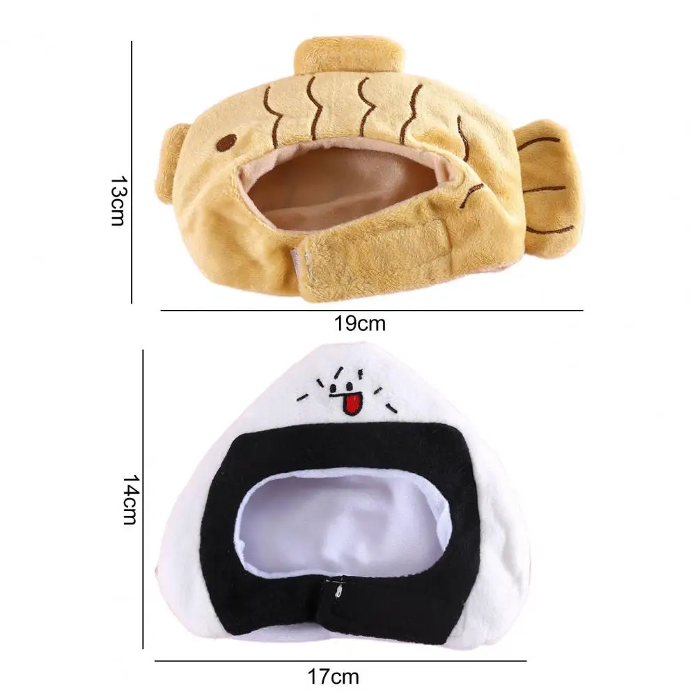 Dog Hat  Lovely Cartoon Sushi Shape Pet Dog Cat Costume Hat  Comfortable Cat Hat