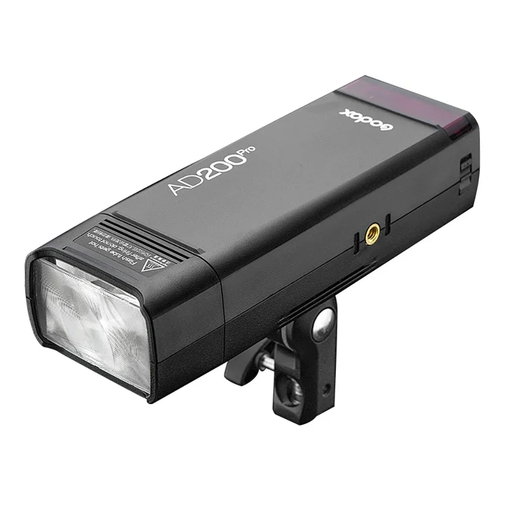 Godox TTL 2.4G HSS 포켓 플래시 라이트, 2900mAh 리튬 배터리 포함 재활용, AD200pro 200Ws, 0.01-2.1s, 1/8000s