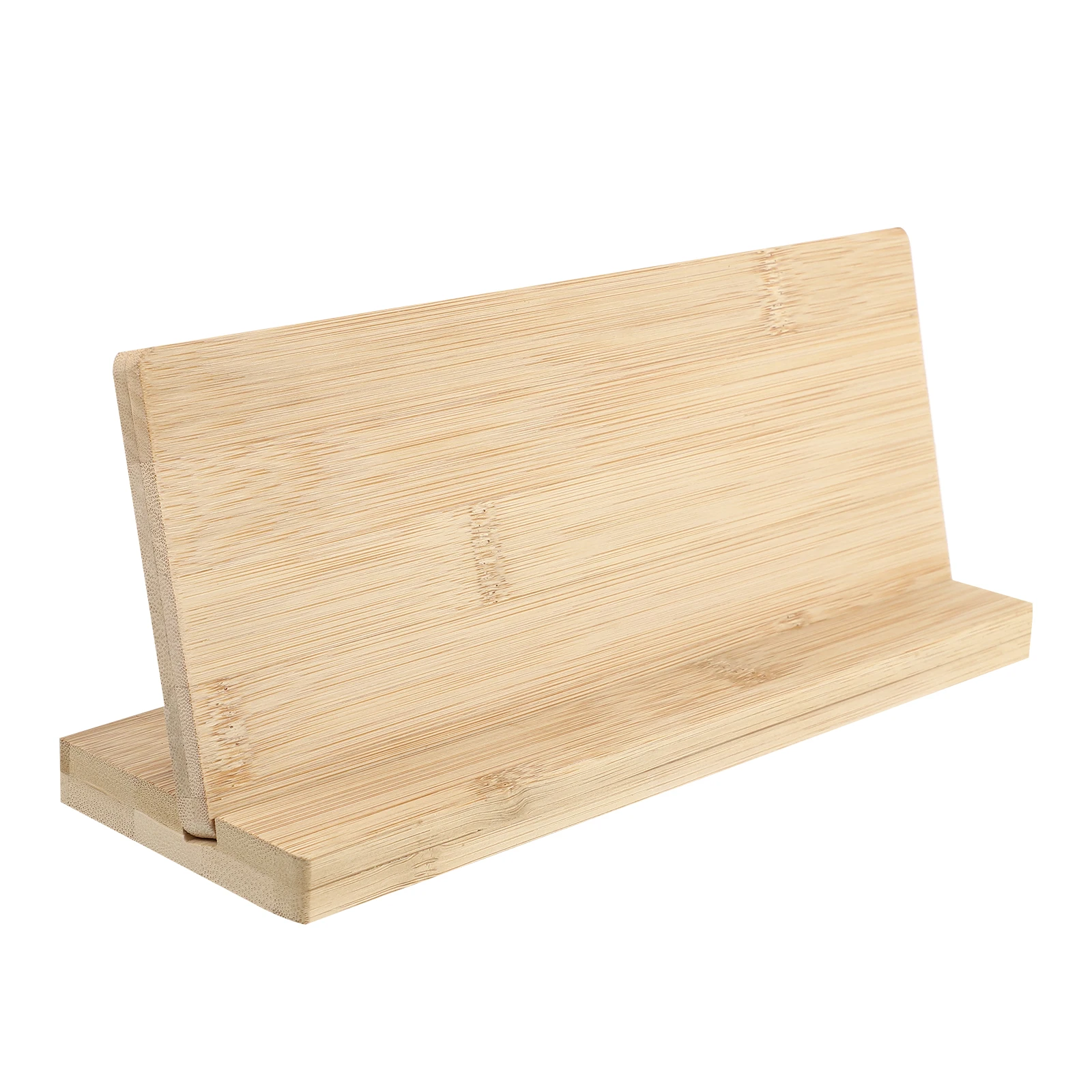 

Blank Bamboo Board Solid Construction Display Sign Payment Code Name Plate Durable Desktop Simple Design Business Use Sewing