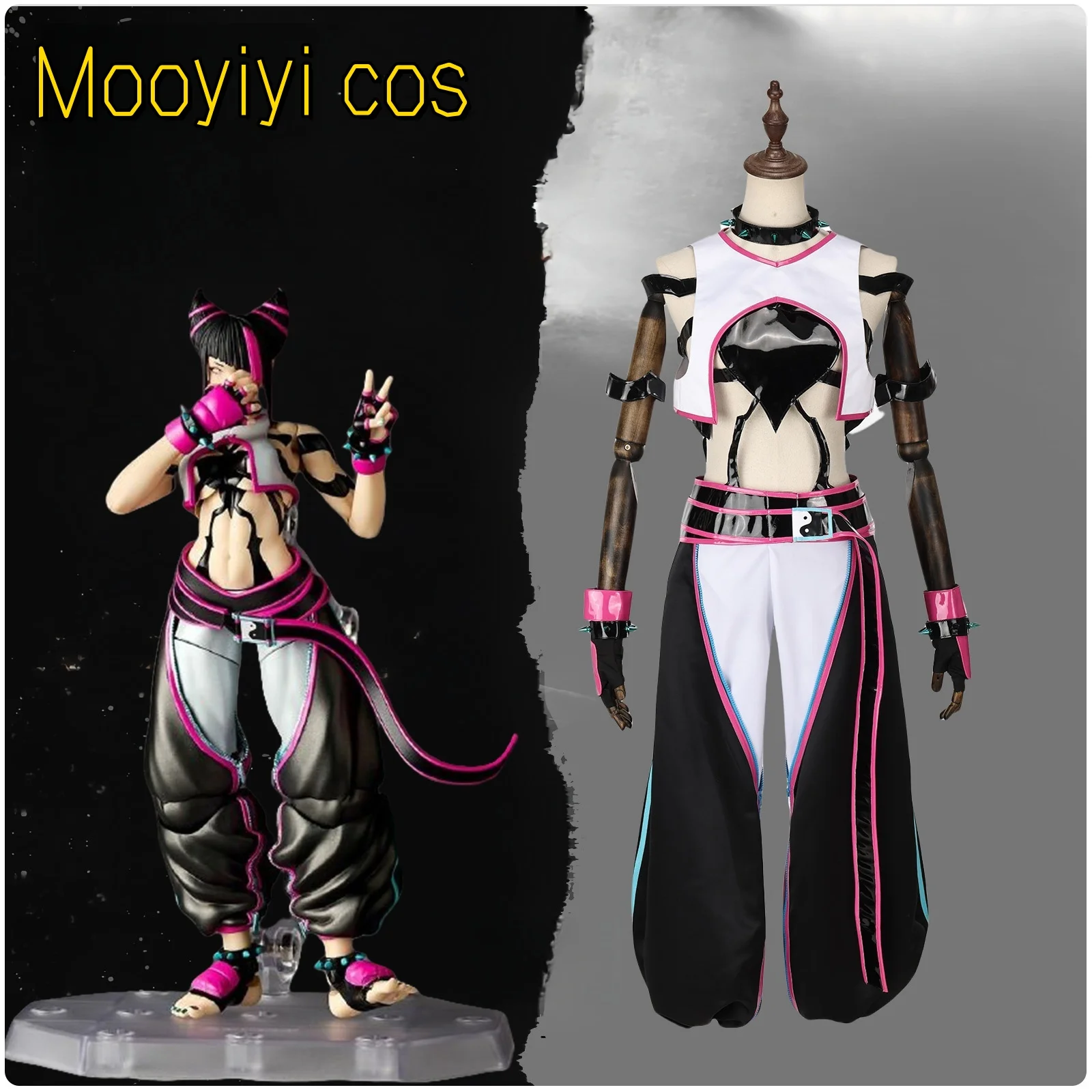 Новая игра-истребитель Хан Юри, карнавальный костюм на Хэллоуин, Рождество, ролевая вечеринка, выставка в стиле комиксов, аниме, XS-XXL, одежда