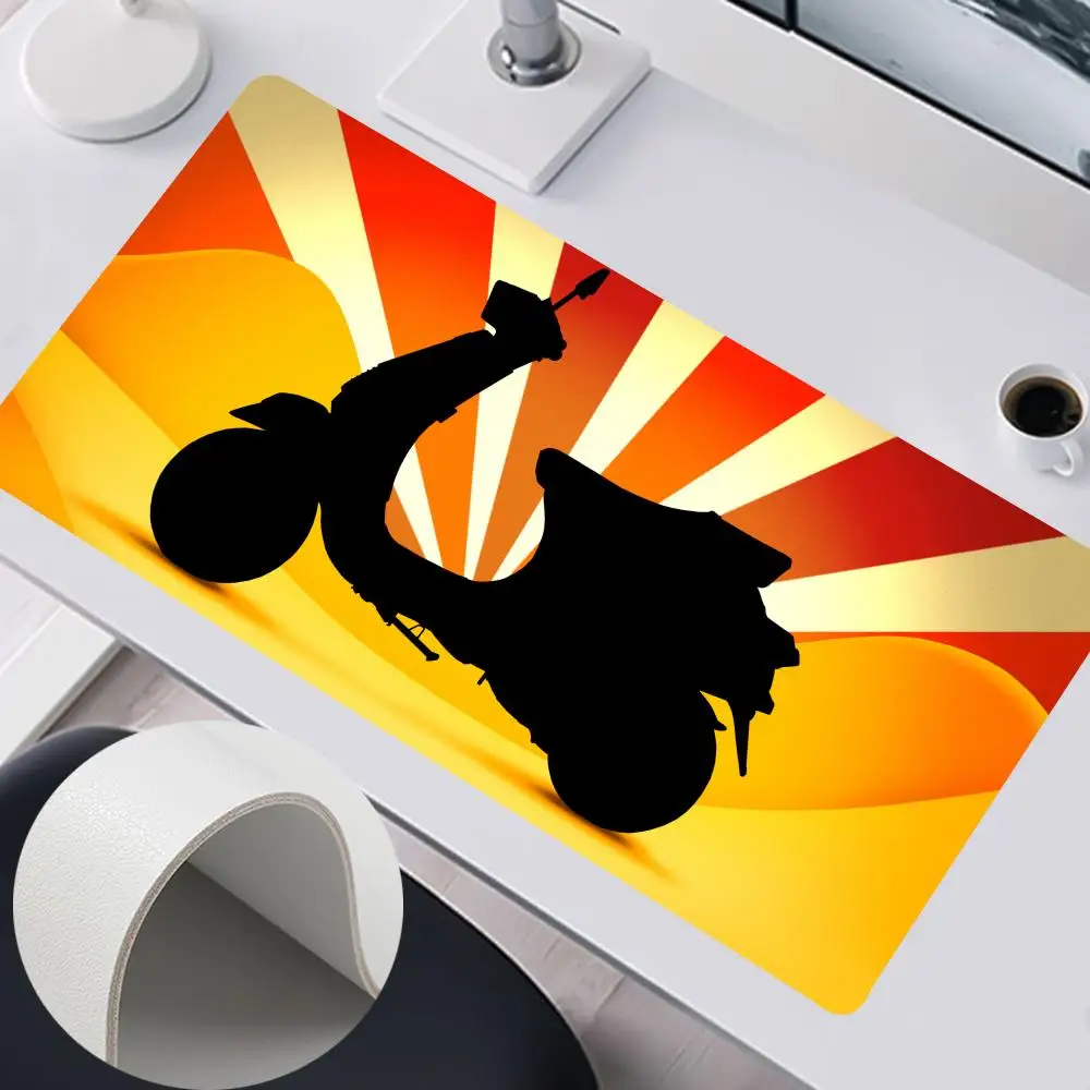 

V-Vespa Car Logo Mouse Pad 900x400mm Home Office 900x400mm Large Mouse Pad Gamer Waterproof PU Leather Desk Mat Computer Mousepa