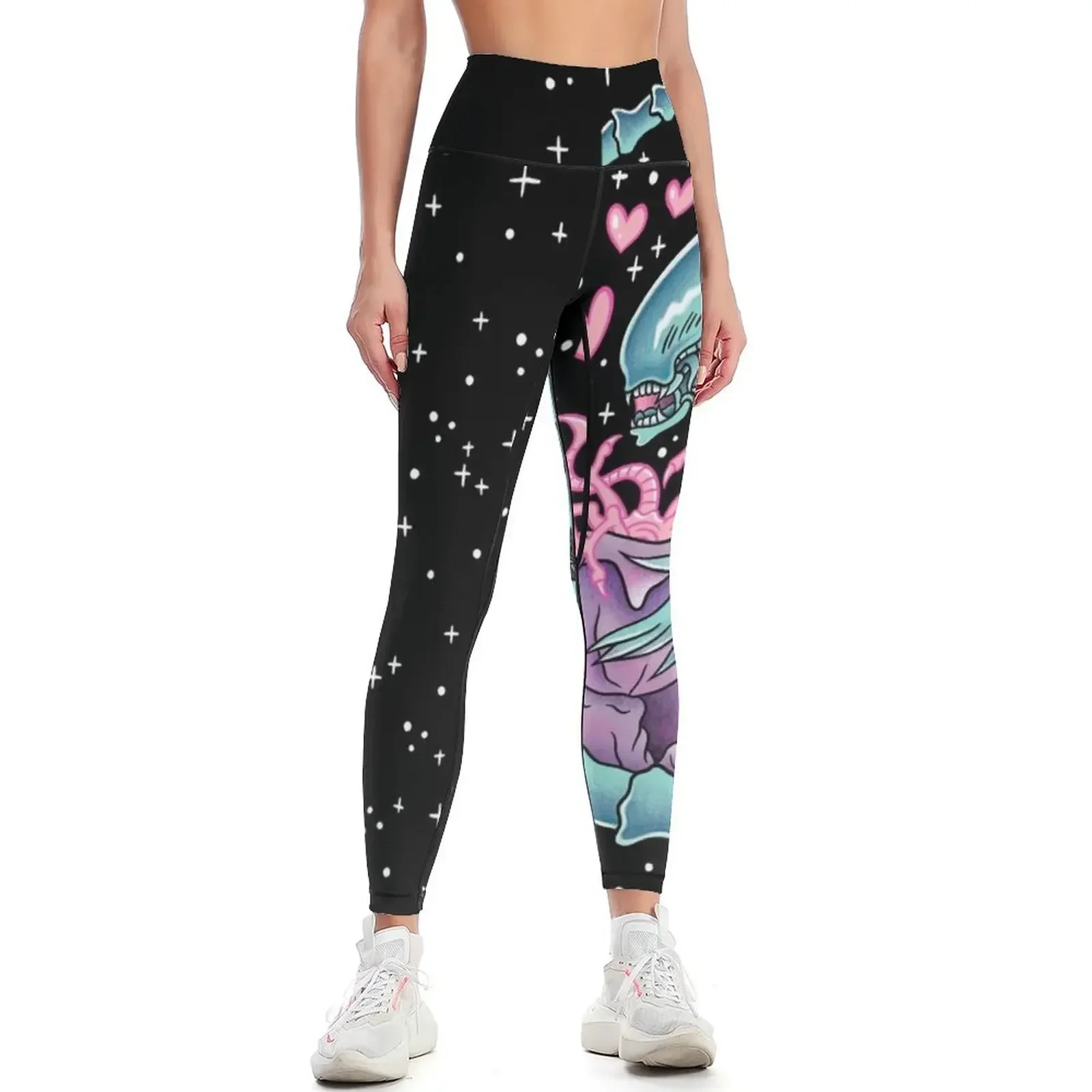 

Xenomorph Eggs Leggings sports tennis for sports for push up trousers Women's push up Womens Leggings