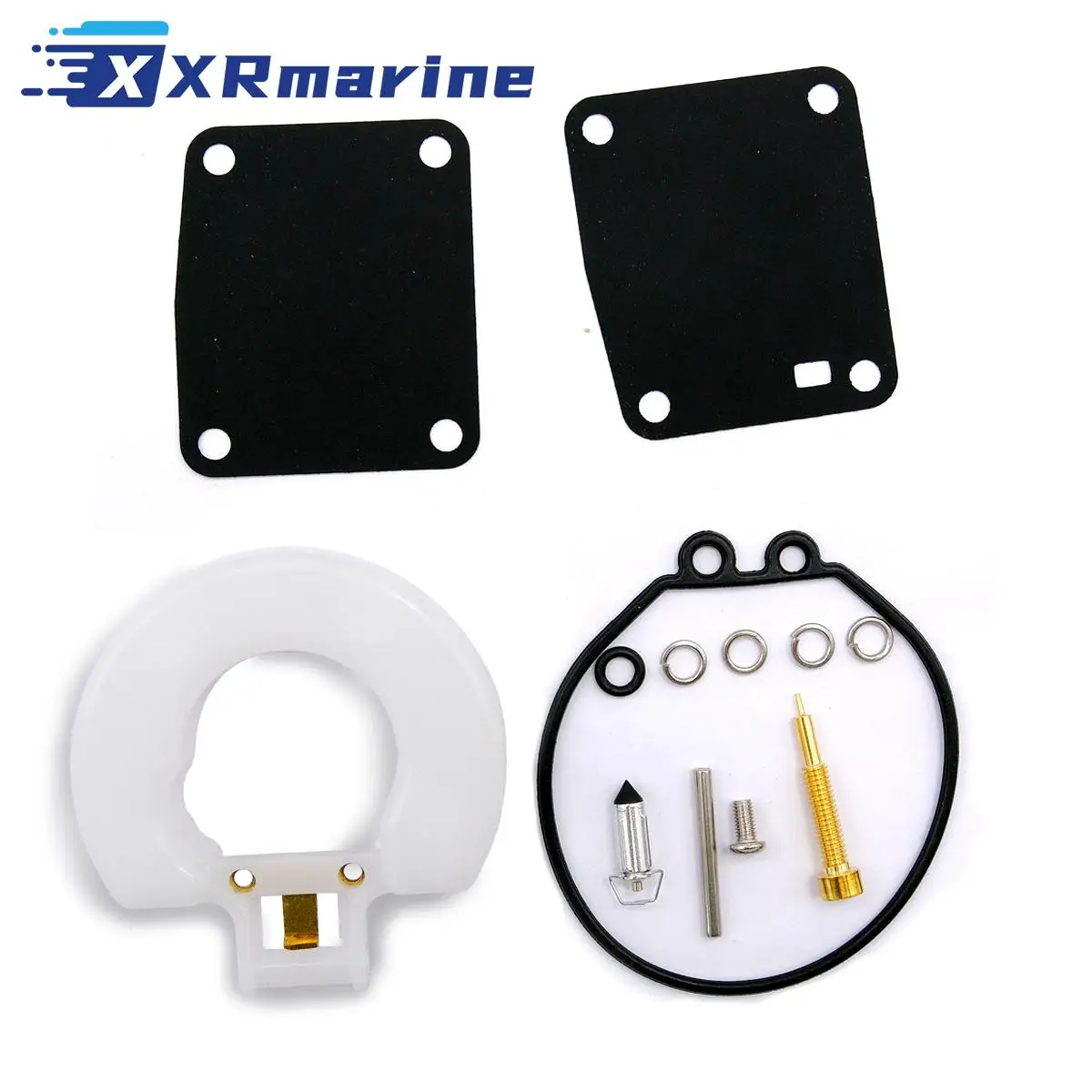 Carburetor Repair Kit 6G1-W0093-01-00 for Yamaha 2 Stroke 6HP 8HP Outboard Motor 6N0-W0093-00 6N0-W0093 6G1-W0093