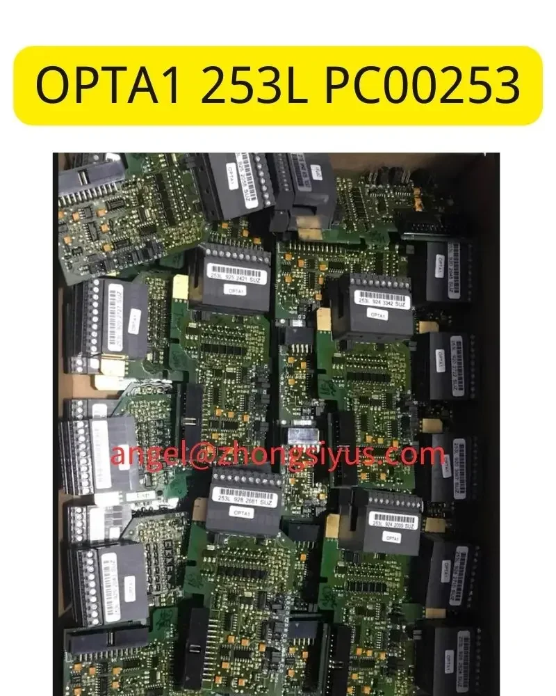 

Плата аналогового ввода-вывода OPTA1 253L PC00253 б/у, проверена, исправна.