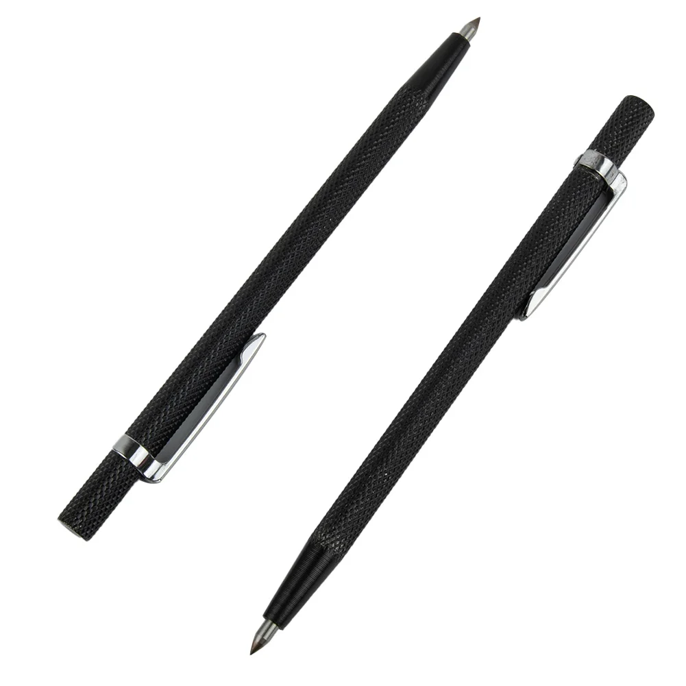 Steel Plates Cutting Pen Carbide Scriber Carbide Tip Steel Alloy Lettering Pen Marbles Steel Plates Cutting Pen
