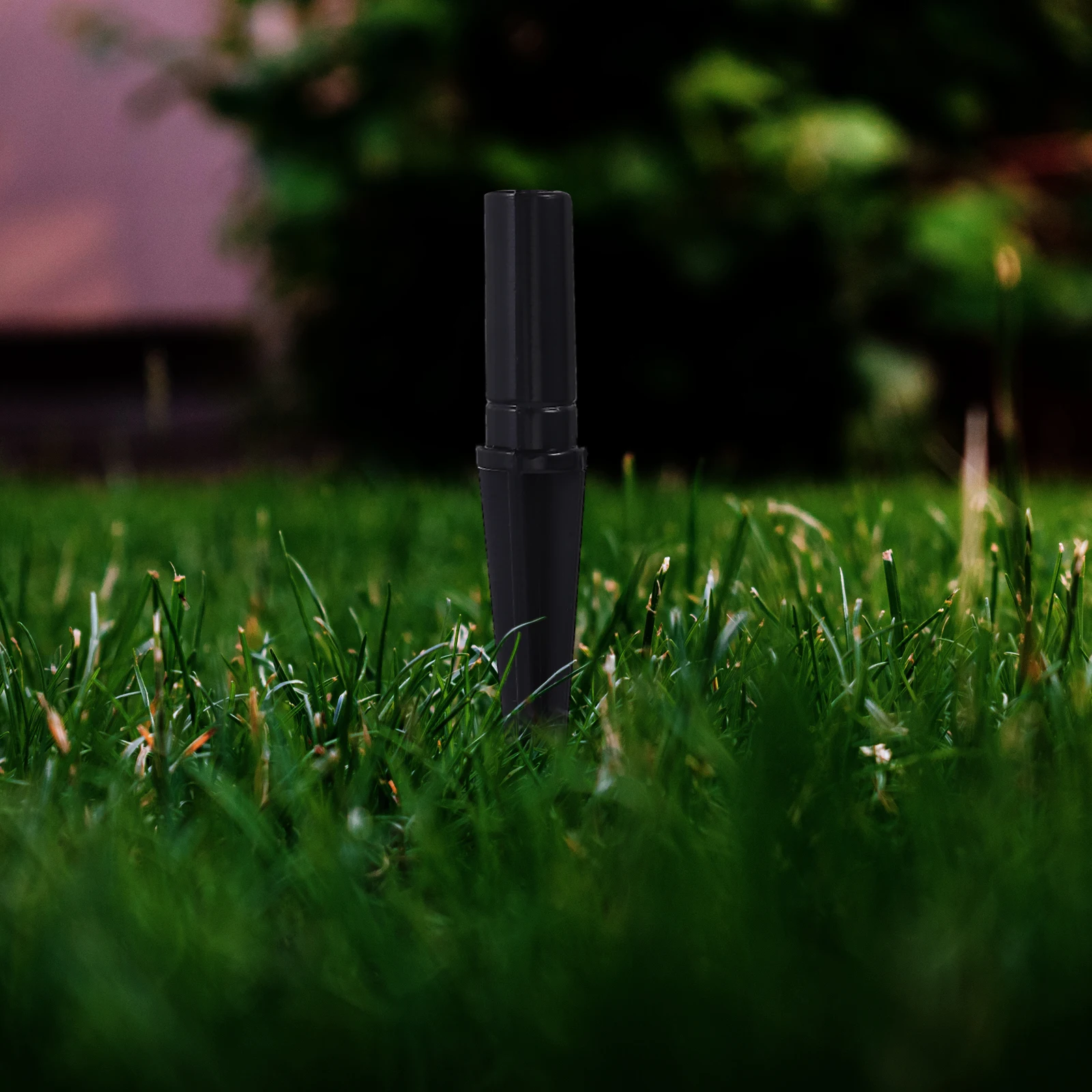 

10pcs Ground Stakes Solar Light 12x110mm Black Plastic Inclined Angle Garden Accessories Pathway Lights Outdoor