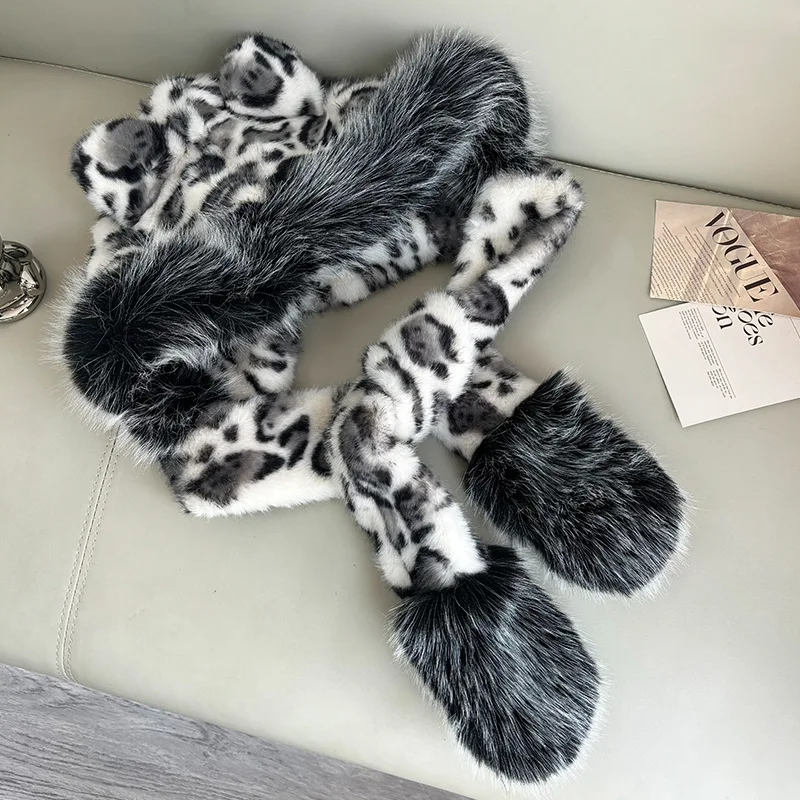 طباعة غامض قبعة تدفئة قبعة منغولية المألوف كل مباراة الخريف والشتاء سميكة الدافئة سدادات حماية الأذن وعاء قبعة صياد قبعة