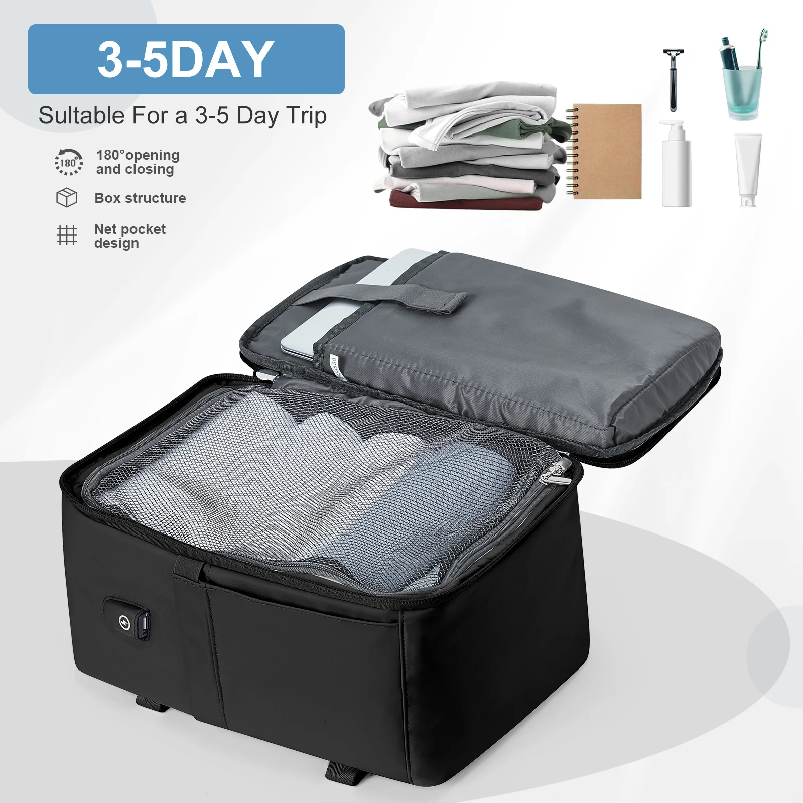 Business Backpacks for Men‘s Bags Women Backpack Travel 40x20x25 Ryanair Carry-Ons, Laptops Backpacks College Schoolbags Bluey 