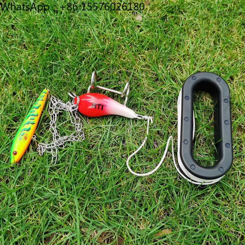 Search and Rescue Device, False Bait Salvage Device Hard Bait Rescuer,bottom Recovery Device, Throwing Exercise Device 15 Meters