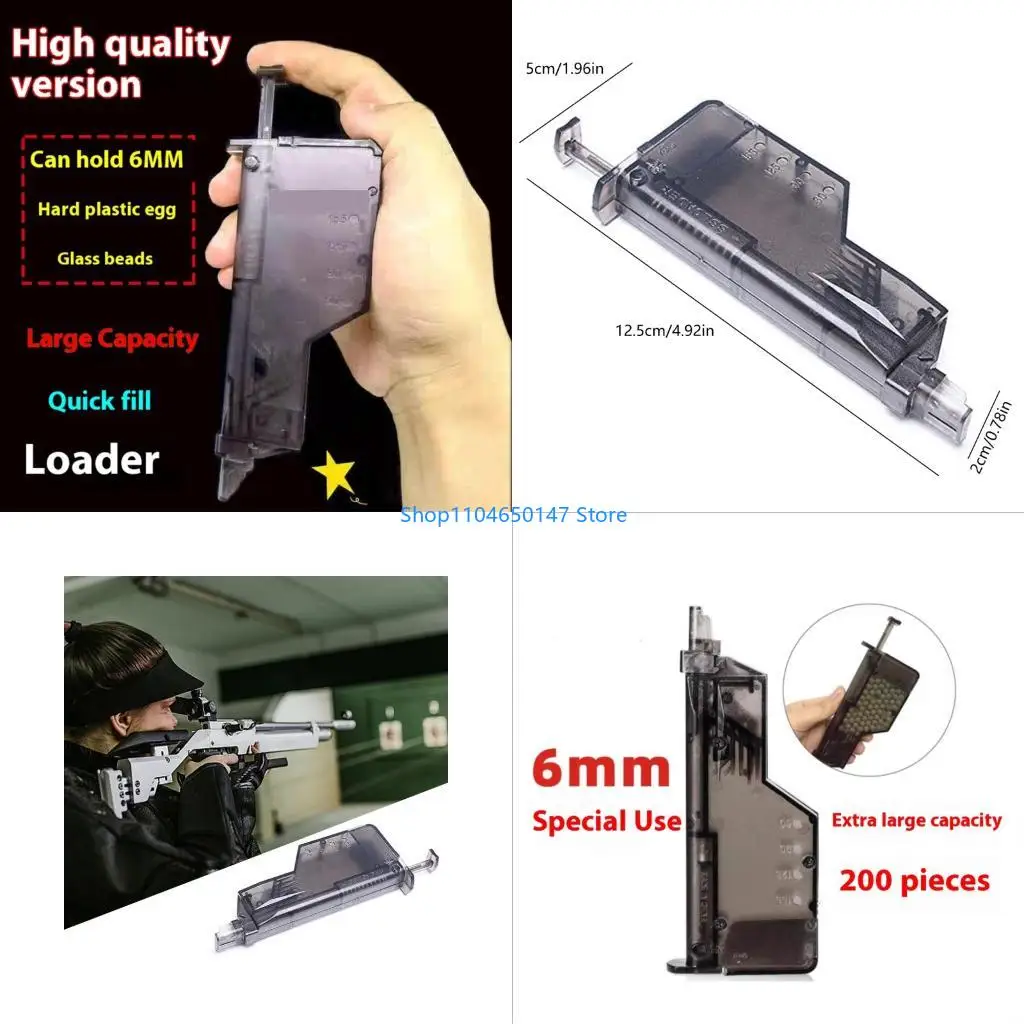 Universal Pellet Fast Compatibilidade com vários modelos Airsofts