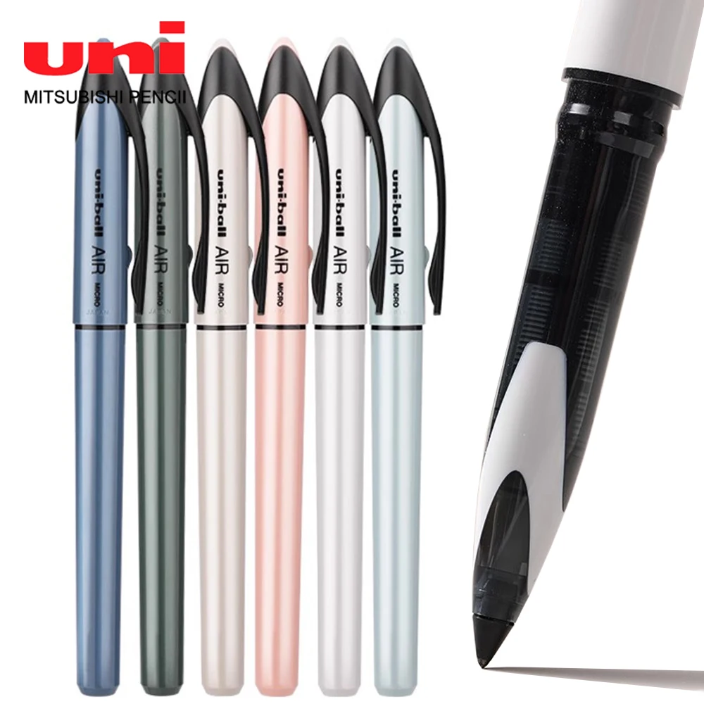 

6pcs Japan UNI Black Technology Gel Pen UBA-188 Drawing Pen 0.5mm Free Control Ink Office Calligraphy Practice Pen Stationery