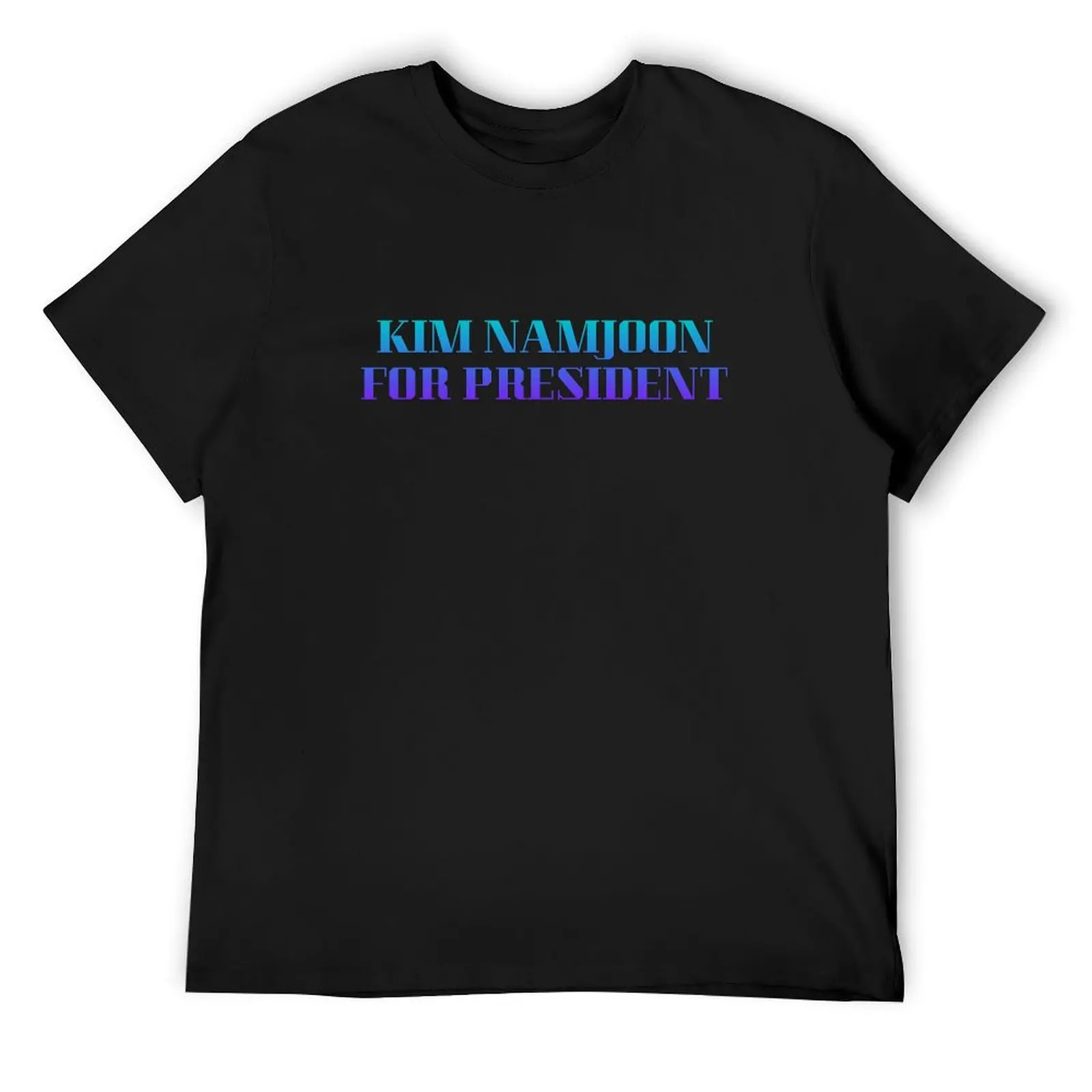 Kim Namjoon for president T-Shirt essential t shirt custom t shirt Men's t-shirts