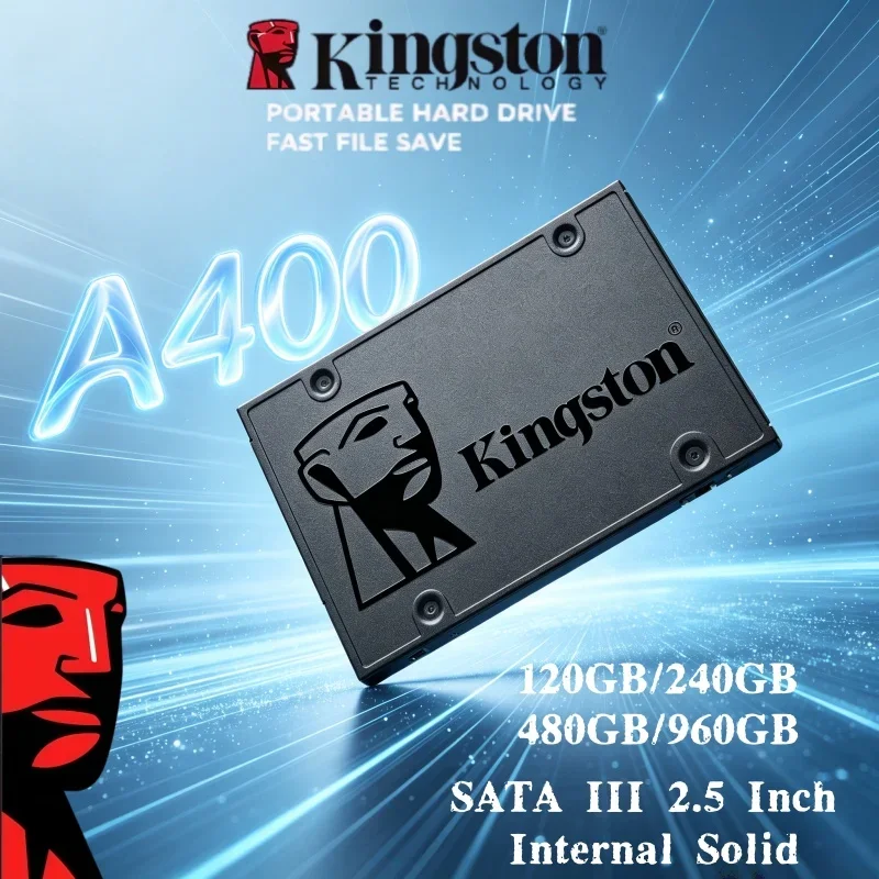 Kingston A400 SSD 960GB SATA III 2.5 Inch Low Noise High Speed Internal Solid State Drive Storage Hard Disk For PC Notebook