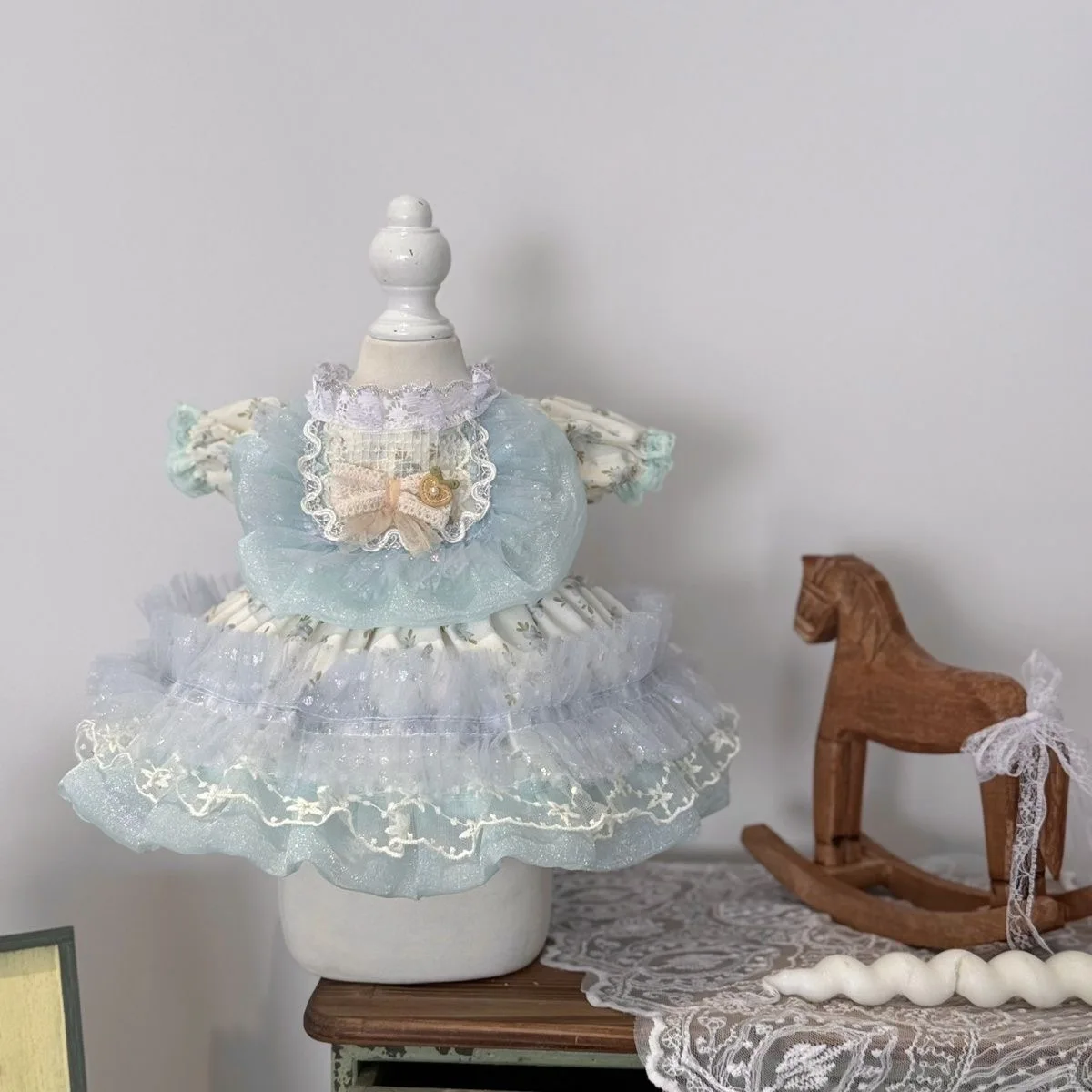 10cm 15cm 20cm 40cm cotton doll clothes, 50cm reborn doll dress with free shipping