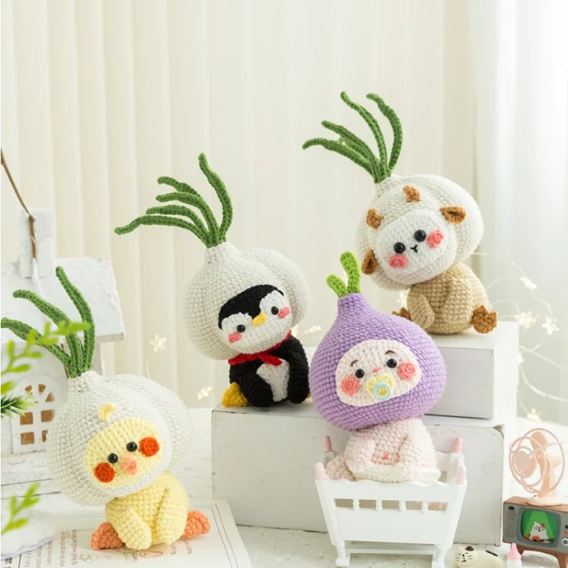 

Susan's Family Crochet DIY Kit Garnish A Doll Materials Package with Tools and CHinese Instructions