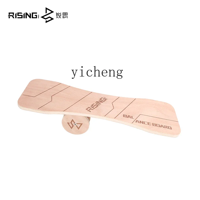 

Zws Wood Surf Balance Board Children's Balance Trainer Fitness Skateboard