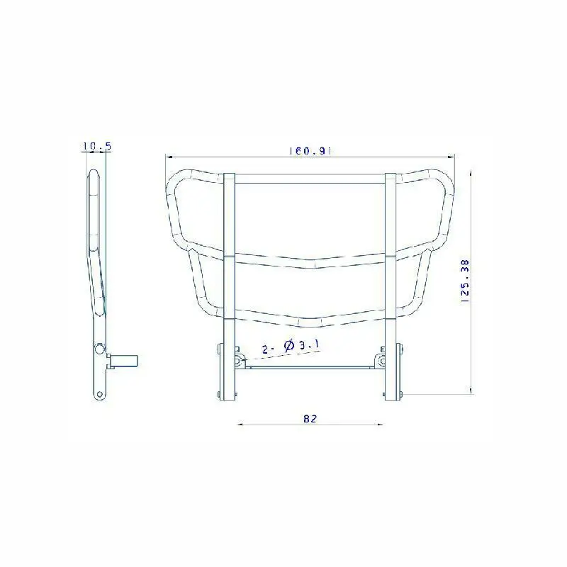 LESU RC Front Bumper B1 1/14 DIY Tamiyay 1851 Highline 3363 Tractor Truck Outdoor Toys TH14388