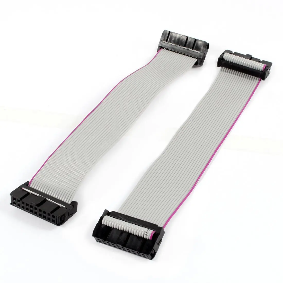 2 Pieces 2.54 mm Pitch 20 Pin F/F IDC Flat Ribbon Cable Connector