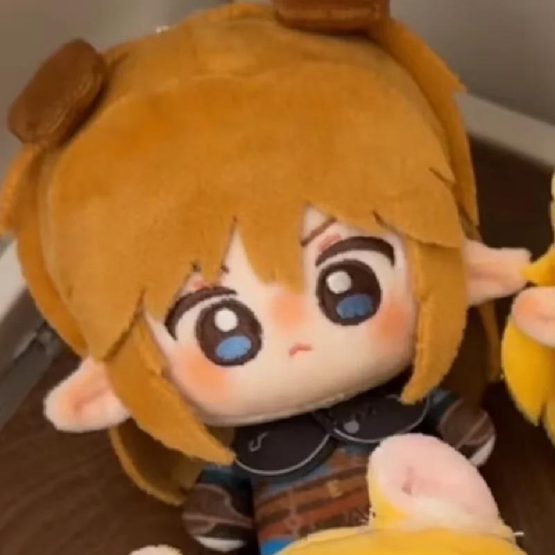 10cm Original The Legend Of Zelda Zelda Link Printed Nunu Style Cotton Doll Plush Pendant Aesthetic Desktop Collectible Ornament view 4
