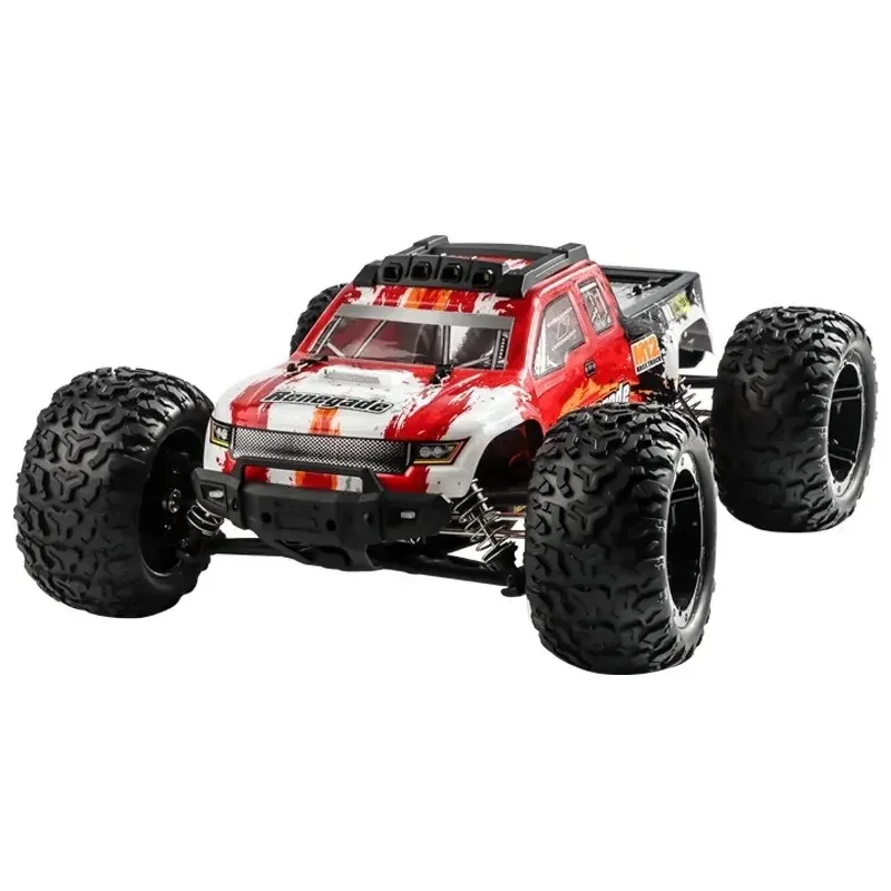HBX 2996/2996A 1/10 2.4G 4WD RC Car 32-45 km/h Spazzola/Cammion fuoristrada LED senza spazzole per bambini
