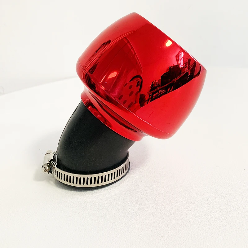 AliExpress NONE Universal 28-48mm Motorcycle Air Filter Apple Shape Pod Filter For Honda Kawasaki Dirt Bike AT Modification Accessory