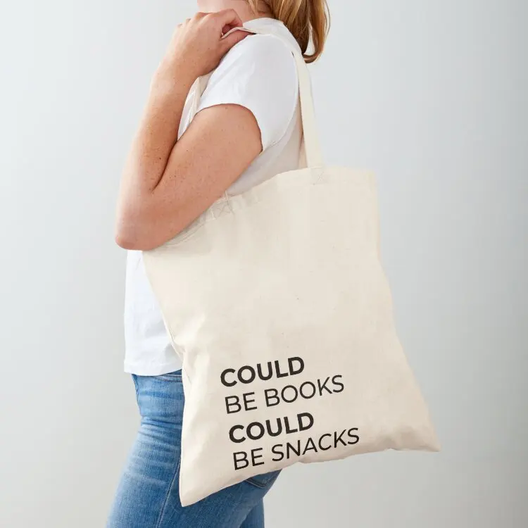 Could Be Books Could Be Snacks Bag Tote Bag